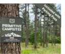 Primitive Camping